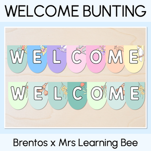 WELCOME BUNTING - The Brentos Collection