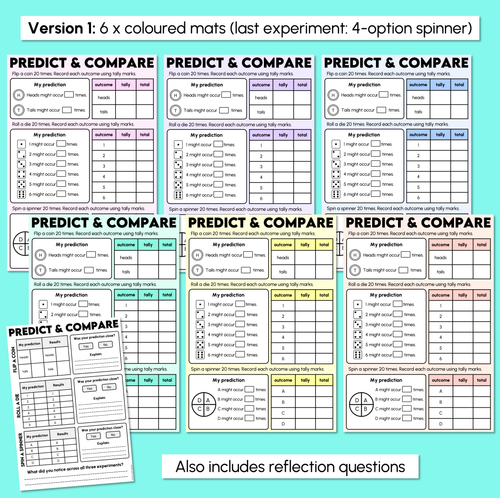 Resource preview 3 for Predict & Compare - Predicting Outcomes Mats