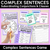 1 for Subordinating Conjunctions & Clauses - Complex Sentences Game