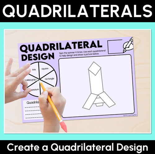 Resource preview 1 for Create a Quadrilateral Design - Quadrilaterals Mats