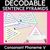 1 for CONSONANT PHONEME V WORDS - Decodable Sentence Pyramids - Phonics Fluency