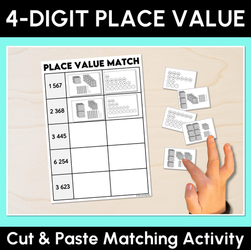 Resource preview 19 for Place Value: Read, Represent & Order 4-Digit Numbers (Part 2) - Grade 3 & 4 Unit of Work