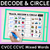 13 for Trace, Decode & Circle - CVC CVCC CCVC Decodable Word Mats Bundle