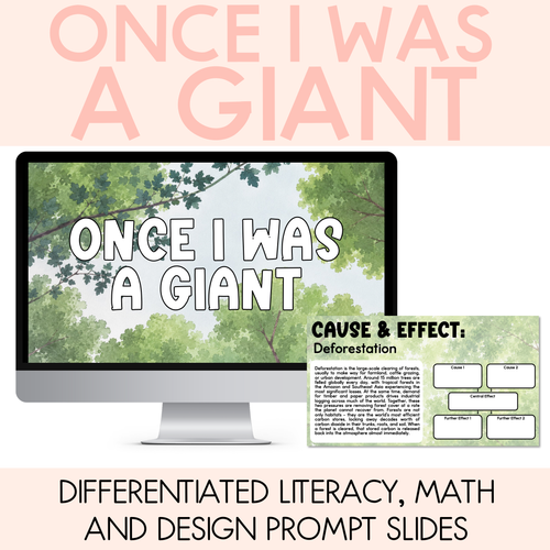 Resource preview 3 for Once I Was a Giant Book Week 2026 Bundle