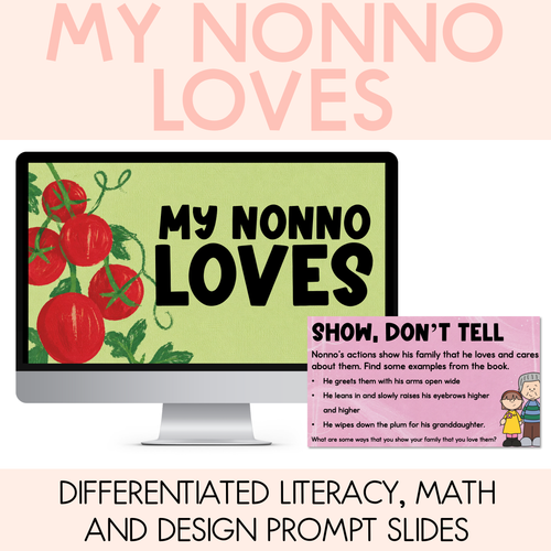 Resource preview 3 for My Nonno Loves Book Week 2026 Bundle