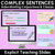 1 for Complex Sentences (Subordinating Conjunctions & Clauses) Explicit Teaching Slides