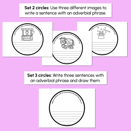 Resource preview 4 for Adverbial Phrase Spinner Craft