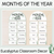 1 for Months of the Year Display - The Eucalyptus Edit - Eucalyptus Classroom Decor