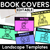 2 for Editable Book Covers - LANDSCAPE & PORTRAIT 