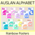 1 for AUSLAN Alphabet Posters - Australian Finger Spelling - Rainbow Classroom Decor