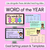 5 for Word of the Year - Student Reflection & Goal Setting Templates