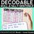 1 for Decodable Sentences with CVC CVCC CCVC Words Sorted By Vowel Sounds- Roll a Silly Sentence Phonics