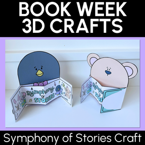 BOOK WEEK 2026 - Symphony of Stories 3D Crafts