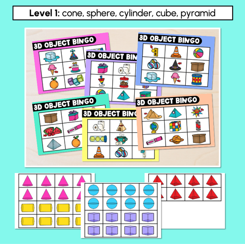 Resource preview 2 for 3D Object Bingo