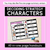 5 for Research-Based Reading Strategy Character Posters - Decoding Strategies
