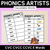 4 for Phonics Artists - CVC CVCC CCVC Decodable Words Activity Bundle