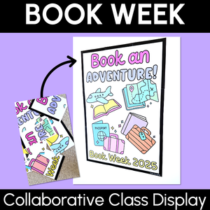 BOOK WEEK 2025 - Collaborative Class Artwork Activity