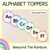1 for ALPHABET TOPPERS - The Kasey Rainbow Collection
