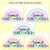 5 for PUNCTUATION POSTERS - The Kasey Rainbow Collection