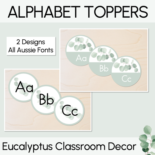 Resource preview 13 for Eucalyptus Classroom Decor Bundle