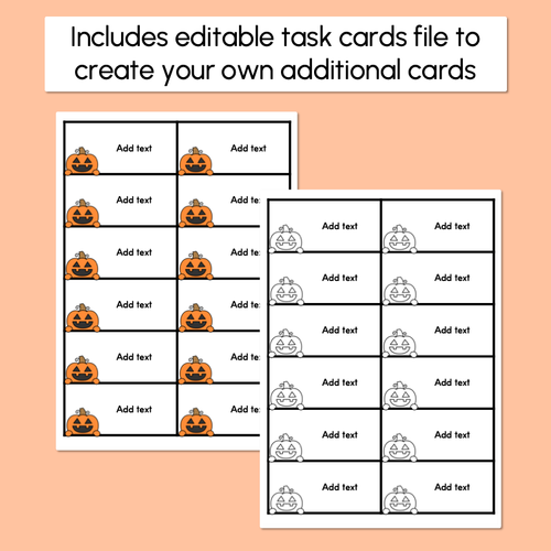 Resource preview 5 for Halloween Mystery Number - Number Detectives Mats 1-50 and 1-100