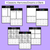 5 for 2026 Calendar Templates - End of Year Gifts for Parents & Students