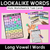 1 for LOOKALIKE WORDS with LONG I Words - LONG VOWEL I Words - Task Cards & Printables