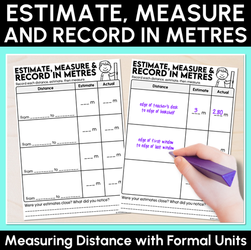 Resource preview 10 for Measuring Length with Formal Units - Grade 1 & 2 Unit of Work