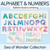 1 for Alphabet & Numbers Bulletin Board Lettering - The Sea of Wonder Collection - Calming Classroom Decor 