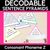 1 for CONSONANT PHONEME Z WORDS - Decodable Sentence Pyramids - Phonics Fluency
