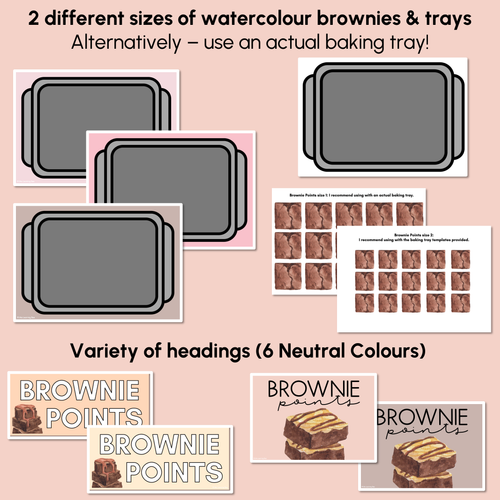 Resource preview 2 for Brownie Point Class Reward System - Whole Class Reward - Neutral Decor