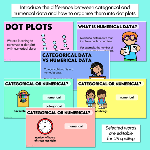 Resource preview 2 for Organising Data Into Dot Plots - Digital Slides