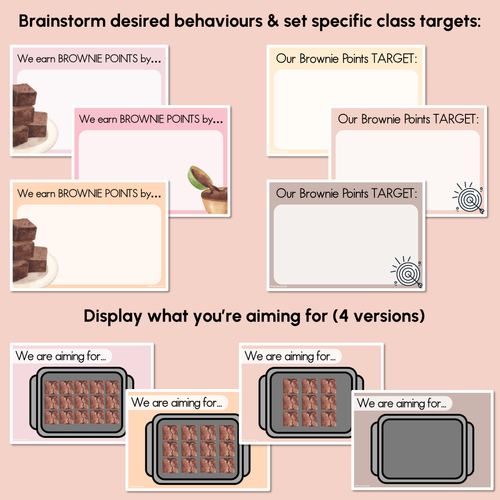 Resource preview 3 for Brownie Point Class Reward System - Whole Class Reward - Neutral Decor