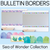 1 for Bulletin Borders - The Sea of Wonder Collection - Calming Classroom Decor