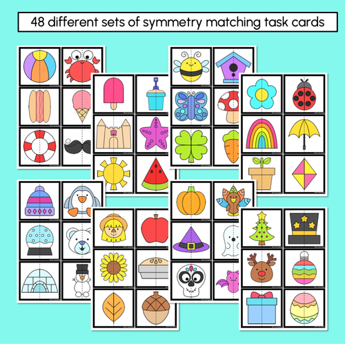 Resource preview 2 for Symmetry Matching Cards