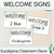 1 for Welcome to our Class Editable Signs - The Eucalyptus Edit - Eucalyptus Classroom Decor