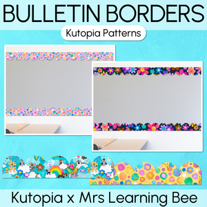 Bulletin Borders - Kutopia Prints - The Kutopia Collection