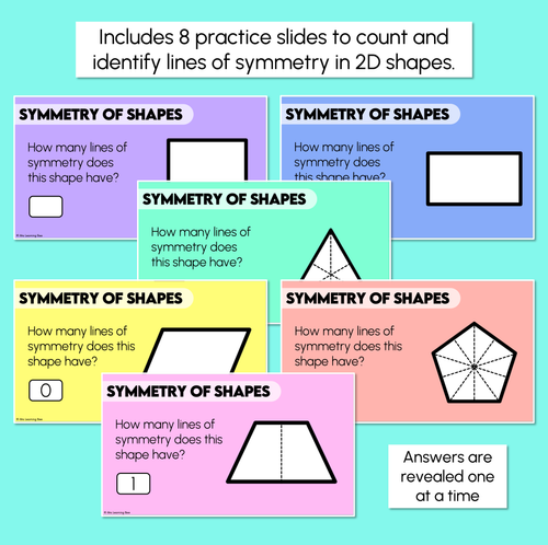 Resource preview 3 for Symmetry of Shapes – Digital Slides