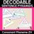 1 for CONSONANT PHONEME ZH WORDS - Decodable Sentence Pyramids - Phonics Fluency