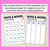 3 for Dots and Boxes Phonics Game - Long E Words
