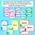 3 for A4 & A5 Portrait & Landscape Editable Labels - Watercolour Rainbow Classroom Decor - The Kutopia Collection