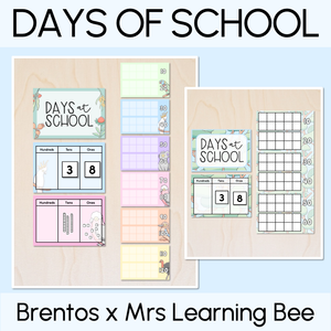 DAYS OF SCHOOL DISPLAY - The Brentos Collection