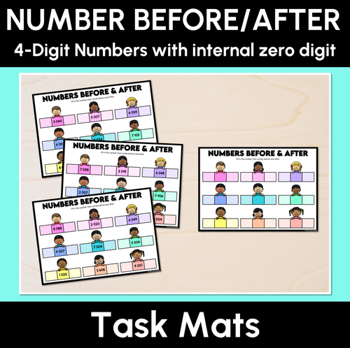 Resource preview 2 for Place Value: Read, Represent & Order 4-Digit Numbers (Part 2) - Grade 3 & 4 Unit of Work