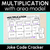 1 for Joke Code Cracker - Multiplication with Area Model