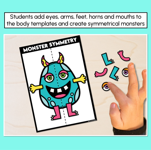 Resource preview 2 for Monster Symmetry - Build a Monster Mats