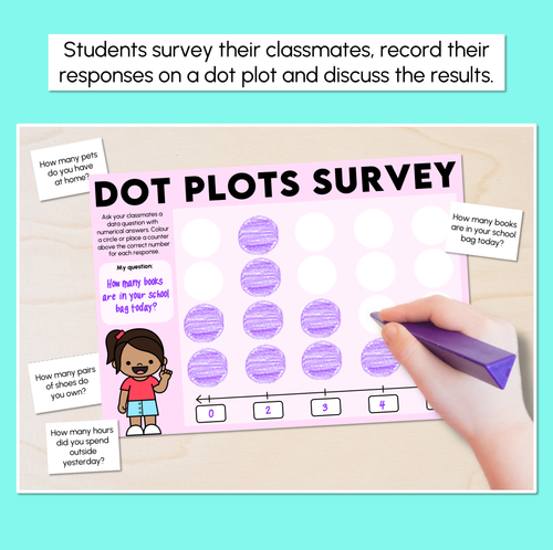 Resource preview 2 for Dot Plots Data Survey Mats