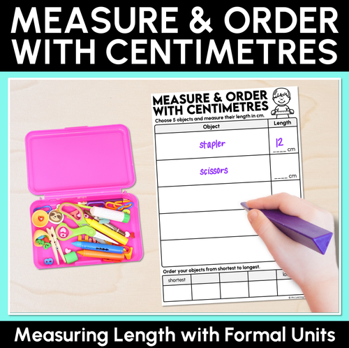 Resource preview 2 for Measuring Length with Formal Units - Grade 1 & 2 Unit of Work