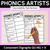5 for Phonics Artists - Consonant Digraphs Decodable Words & Sentences Complete Bundle