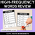1 for High Frequency Words Cut & Paste - Print & Go Phonics Activities