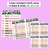3 for Order of Adjectives – Neutral Poster Display